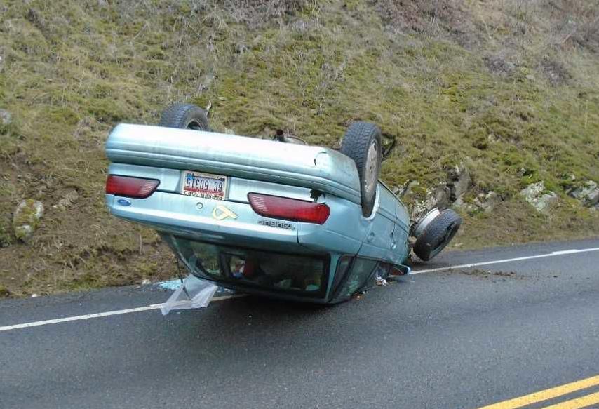 Weippe man suffers minor injuries in two-car accident